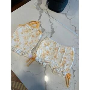 Sweethoney‎ girl floral pajamas set 2T